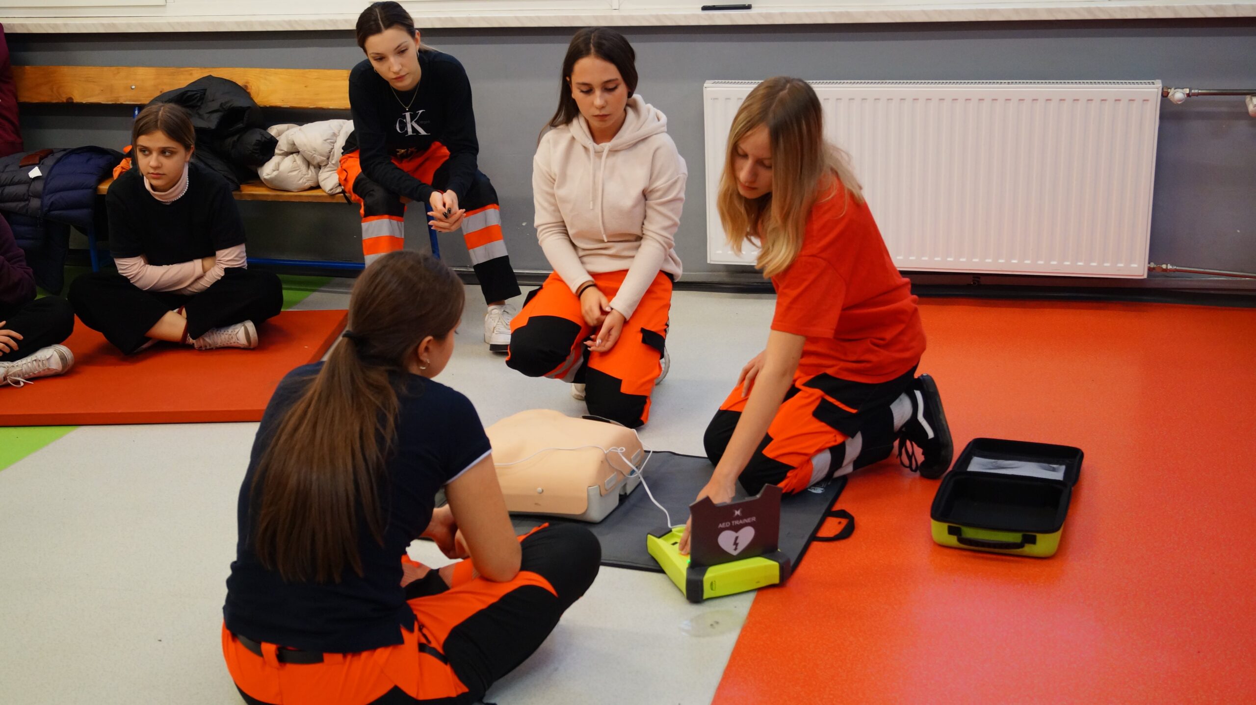 Szkolenie z pierwszej pomocy w klasie 1RM
